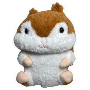Goffa Plush Chipmunk Cute Large Pudgy Huggable 12 inch  Fat and Cuddly